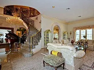 Interior painting project in Boca Raton