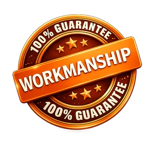 5-Year Workmanship Guarantee
