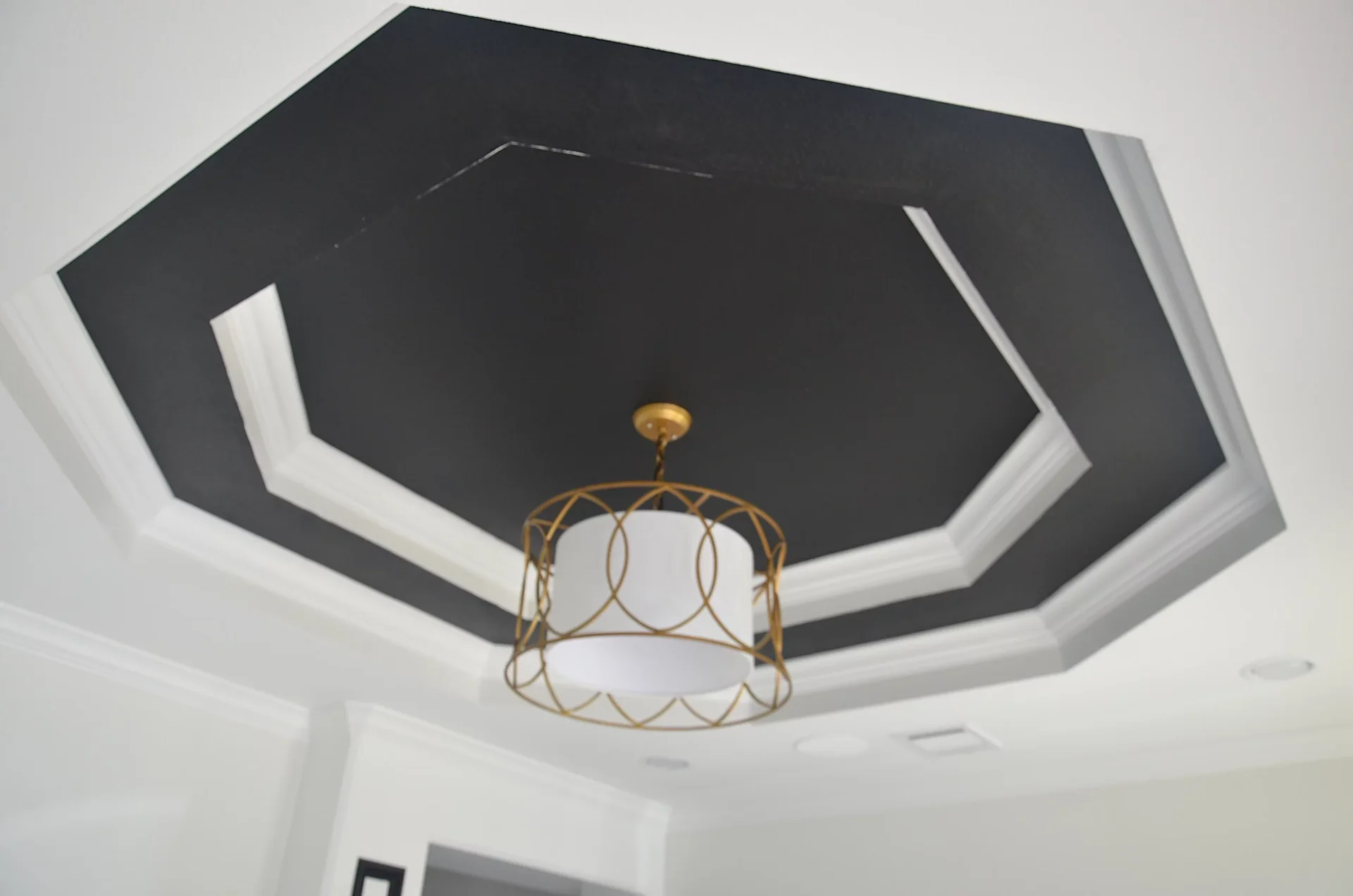 After interior painting work by AllBrite