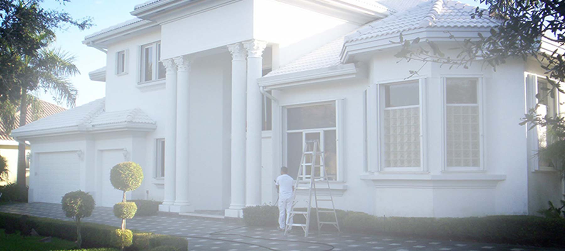 Waterproofing project in Margate FL by All Brite Painting